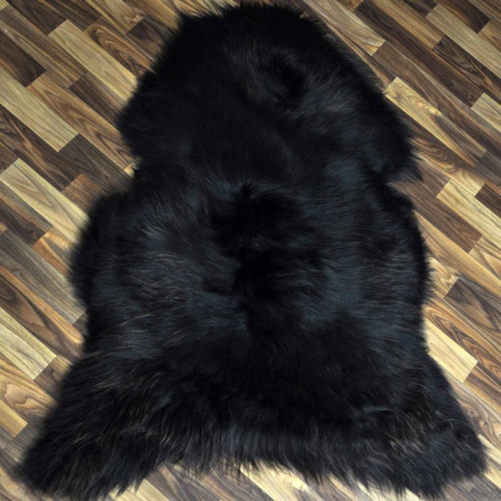 XXL Island Schaffell schwarzbraun 125x85 günstig #2324