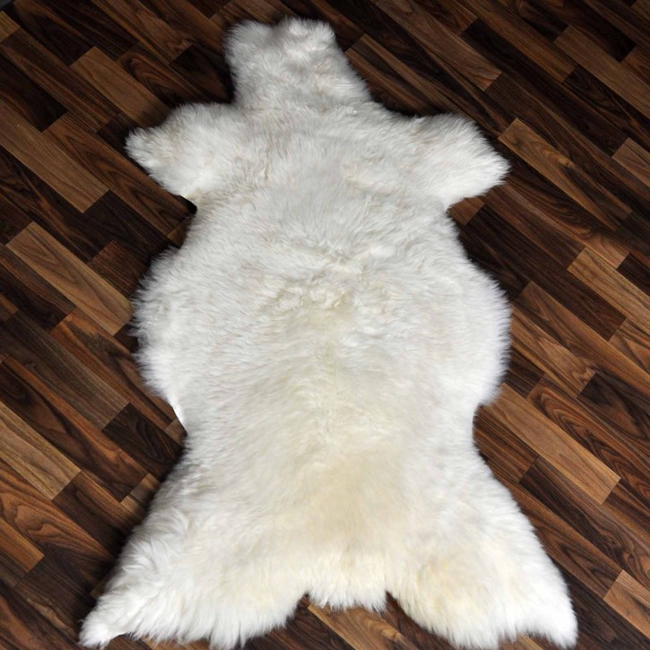 Echtes Schaffell Lammfell creme weiss 120x75 Sale Aktion #2344