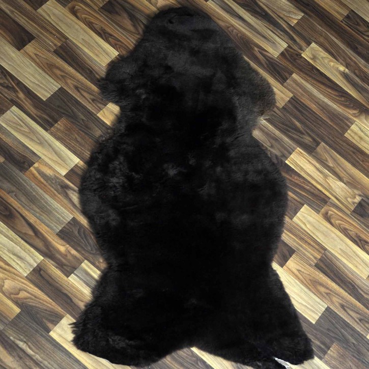 Echtes Schaffell Lammfell braun geschoren 110x60 Sale Aktion #2365