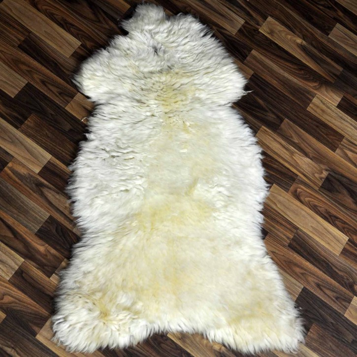 Echtes Schaffell Lammfell beige 105x65 Sale #2385