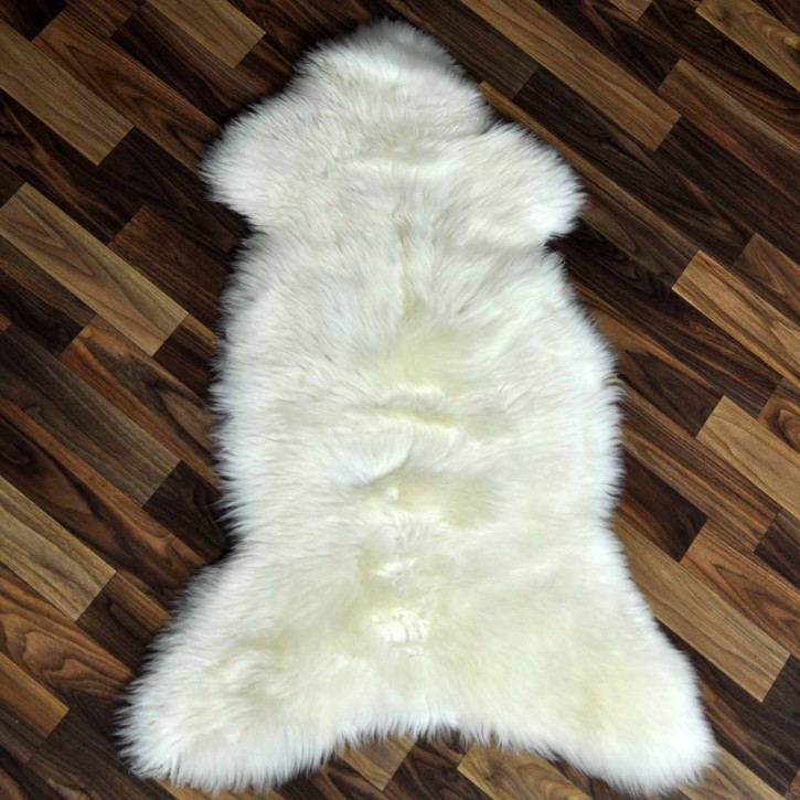 Echtes Schaffell Lammfell creme weiss 90x60 Sale Aktion #2387