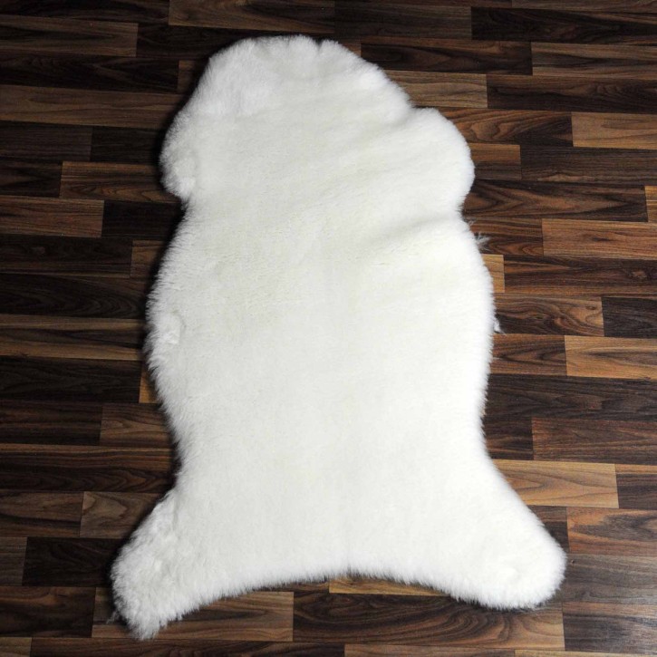 XXL ÖKO Island Schaffell schwarzbraun weiß 125x75 #6563