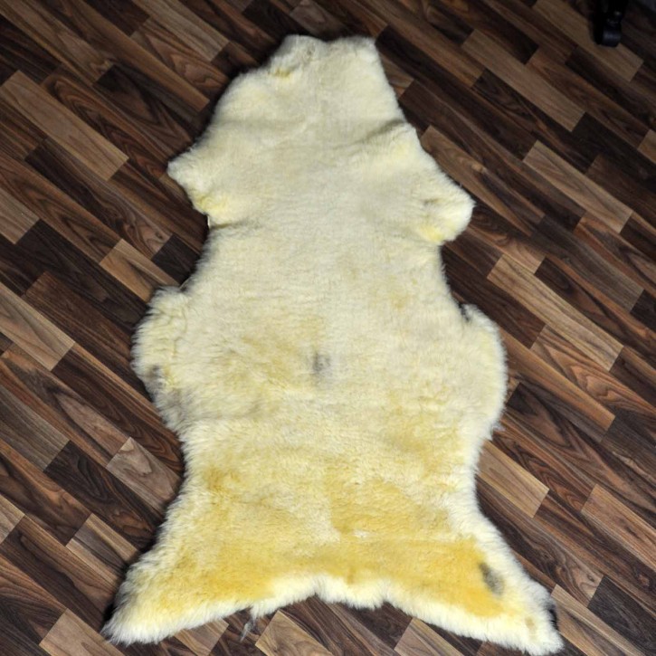 XXL ÖKO Schaffell medizinisches Fell 120x75 Auflage Kinderwagen #7294