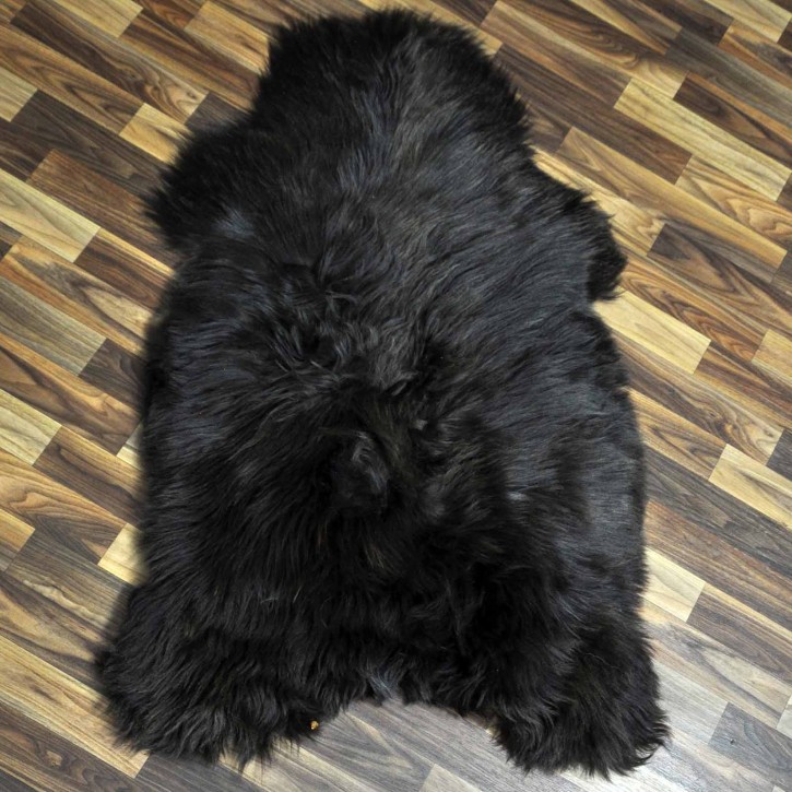 XL ÖKO Island Schaffell Lammfell rost braun 115x75 #7369