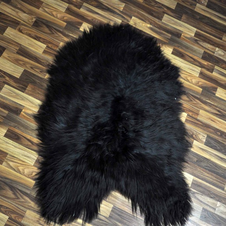 XXL ÖKO Island Schaffell Lammfell braun 120x80 #7442