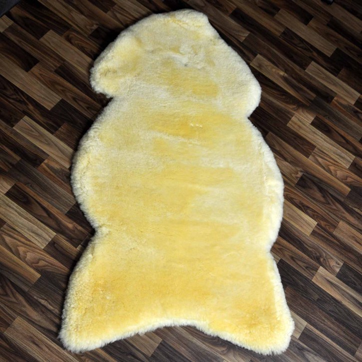 XXXL ÖKO Schaffell medizinisches Fell 140x75 Auflage Bett riesig #7850
