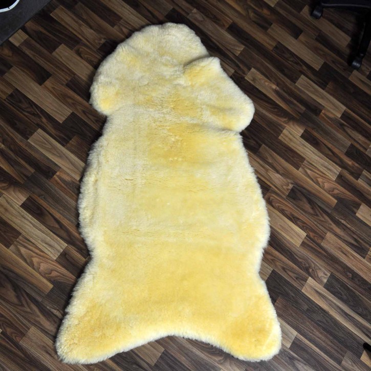 XXXL ÖKO Schaffell medizinisches Fell 140x75 Auflage Bett riesig #7852