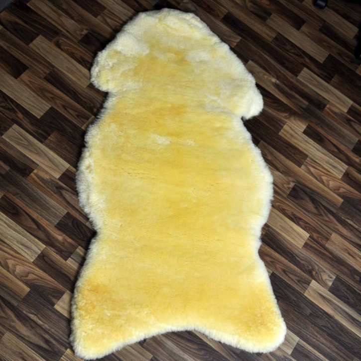 XXXL ÖKO Schaffell medizinisches Fell 140x70 Auflage Bett riesig #7856