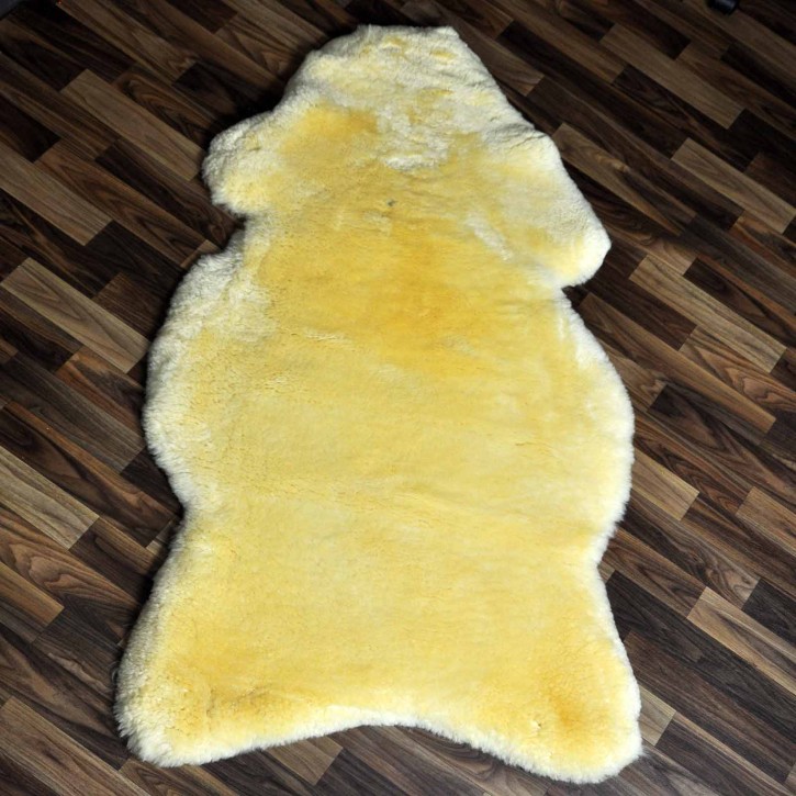 XXXL ÖKO Schaffell medizinisches Fell 140x75 Auflage Bett riesig #7857