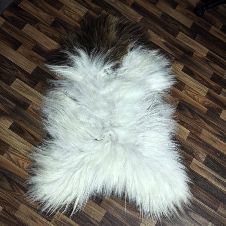 XXXL ÖKO Island Schaffell beige braun 130x85 Krampus #8184