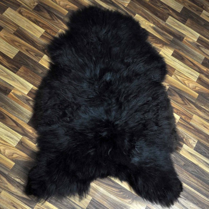 XXL ÖKO Island Schaffell Lammfell braun 120x80 #8251