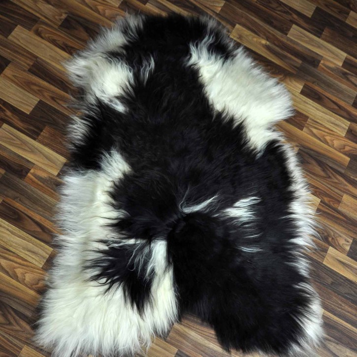 XXL ÖKO Island Schaffell beige braun 120x85 Krampus #8258