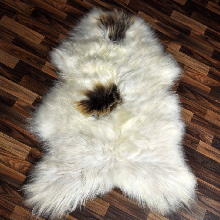 XXL ÖKO Island Schaffell beige braun 120x80 #8271