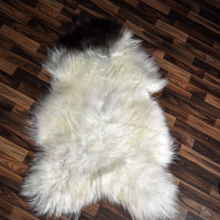 XXL ÖKO Island Schaffell beige braun 120x80 #8276