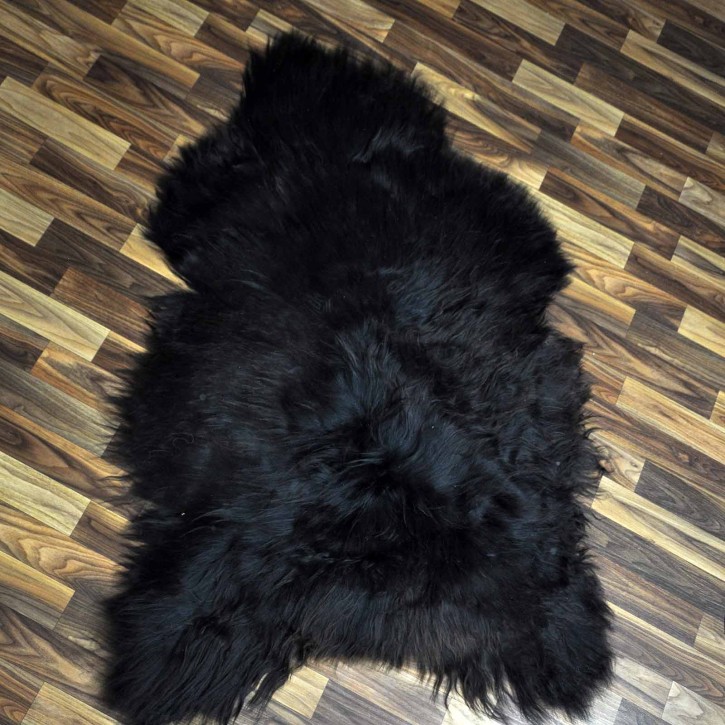 XXL ÖKO Island Schaffell Lammfell braun 125x80 #8306