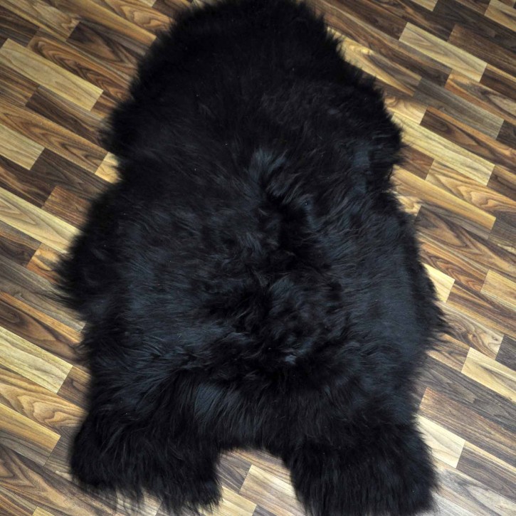 XXL ÖKO Island Schaffell Lammfell braun 125x75 #8316