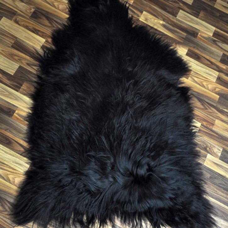 XXL ÖKO Island Schaffell Lammfell braun 125x85 #8317