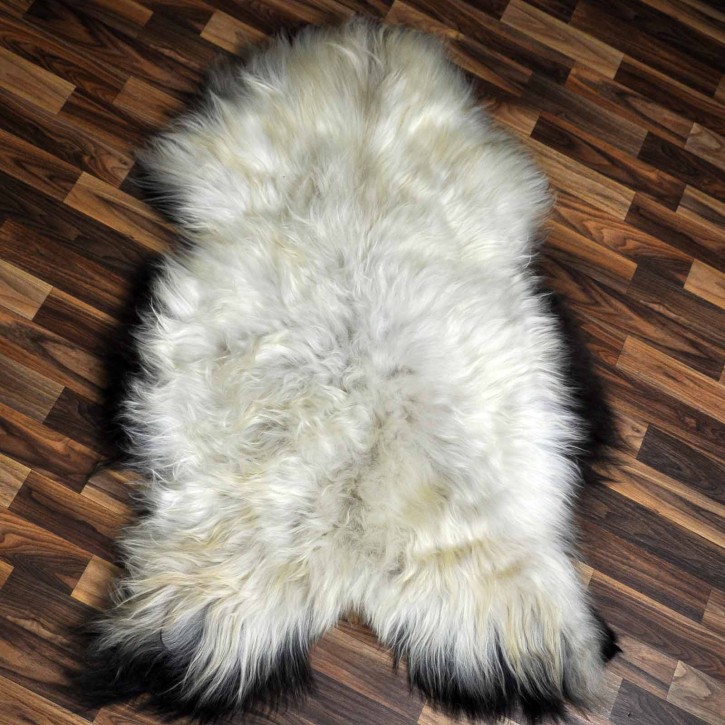 XXL ÖKO Island Schaffell beige braun 120x80 Krampus #8330