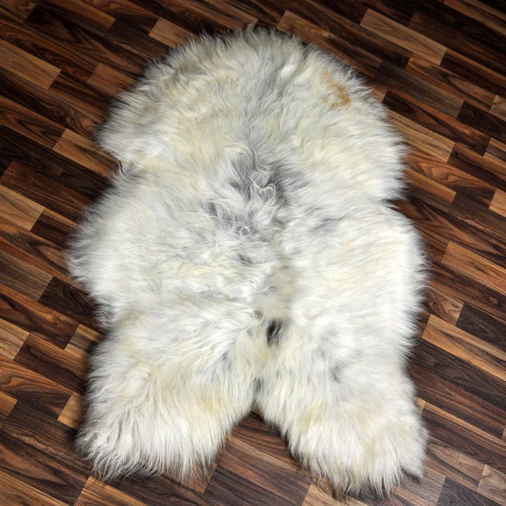XL ÖKO Island Schaffell grau beige braun 110x75 #8345 XL ÖKO Island Schaffell grau beige braun 110x75 #8345