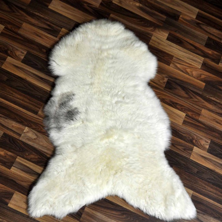 ÖKO Schaffell Lammfell beige braun 100x70 Hundebett #8427