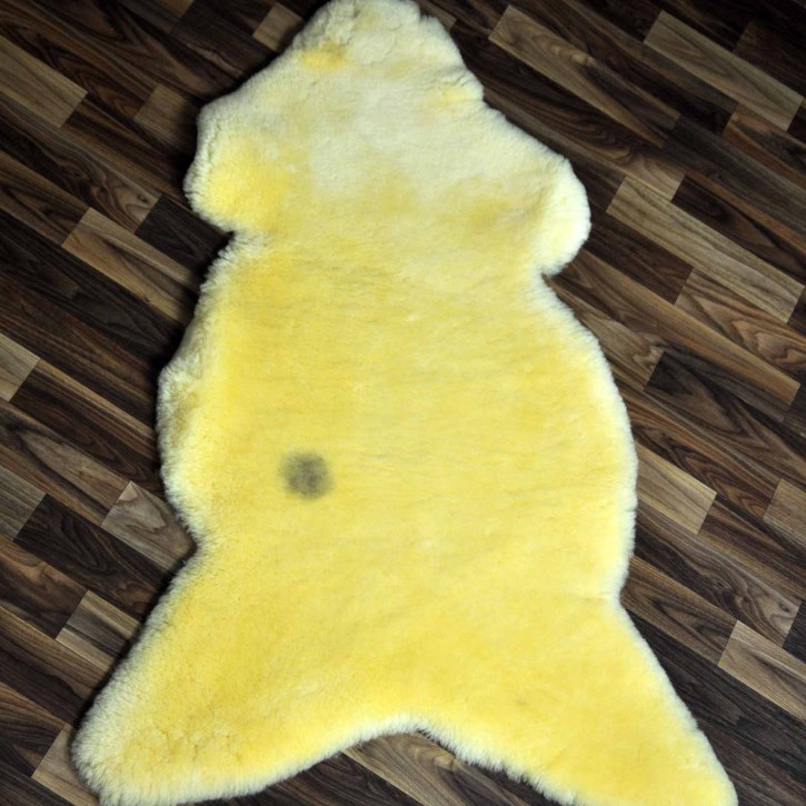 XL ÖKO Schaffell medizinisches Fell 110x75 Auflage Bett #8550