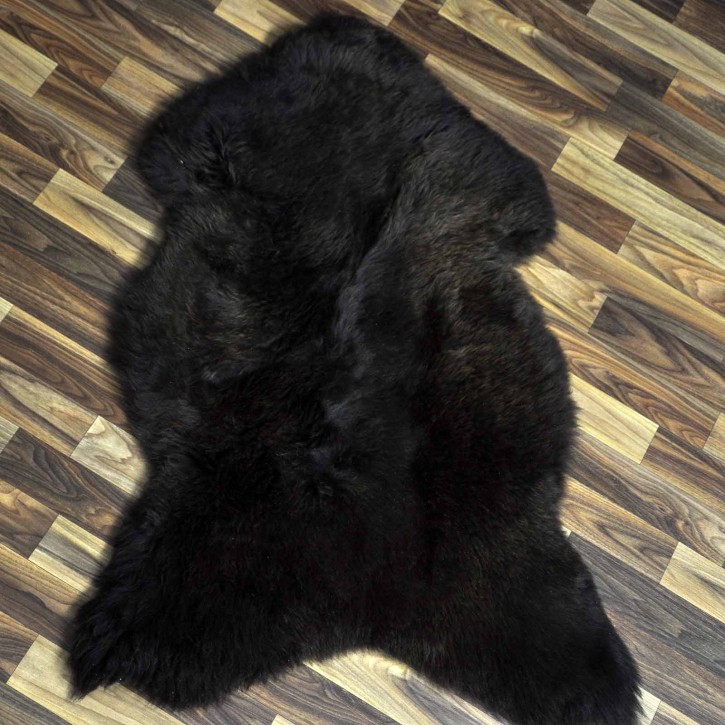 ÖKO Schaffell Lammfell braun 105x70 Couch Auflage #8599