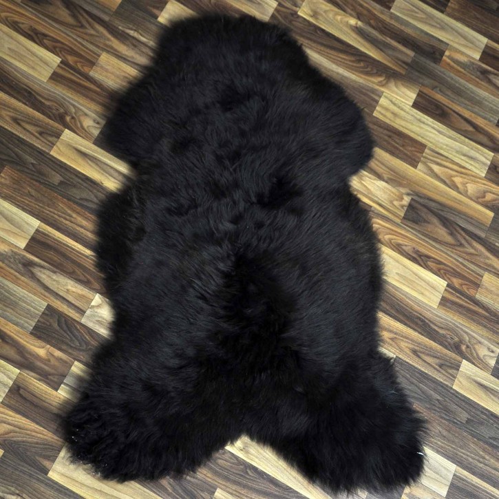 ÖKO Schaffell Lammfell braun 105x70 Stuhl Auflage #8677