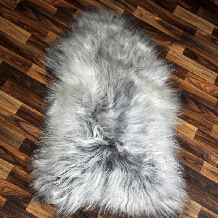 ÖKO Island Schaffell grau beige 100x65 #8687