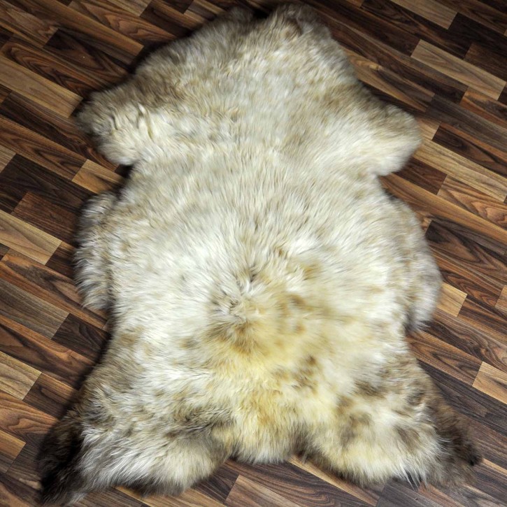XXL ÖKO Schaffell Lammfell beige braun 120x80 Kamin Fell #8691 XXL ÖKO Schaffell Lammfell beige braun 120x80 Kamin Fell #8691