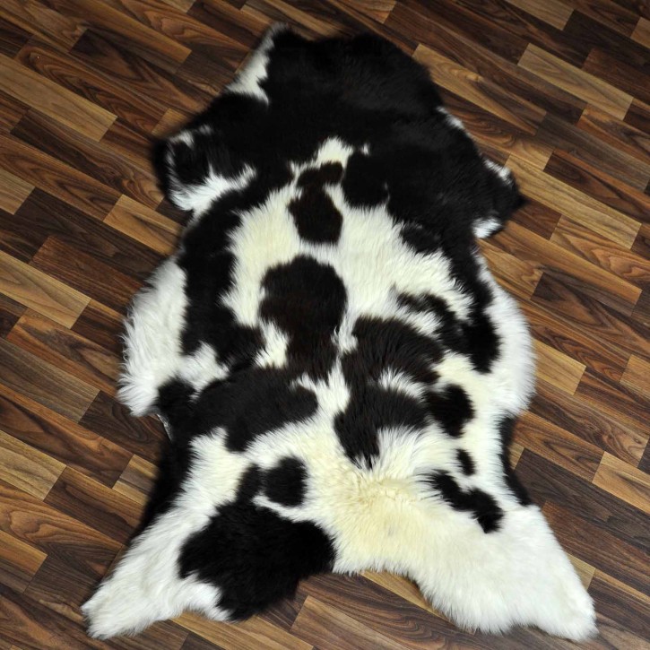 XXL ÖKO Schaffell Lammfell beige braun 120x75 Sheepskin #8699