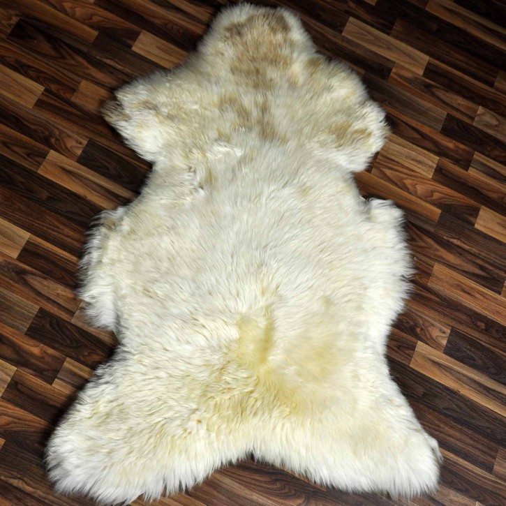 XXL ÖKO Schaffell Lammfell beige braun 125x80 Katzenbett #8716 XXL ÖKO Schaffell Lammfell beige braun 125x80 Katzenbett #8716