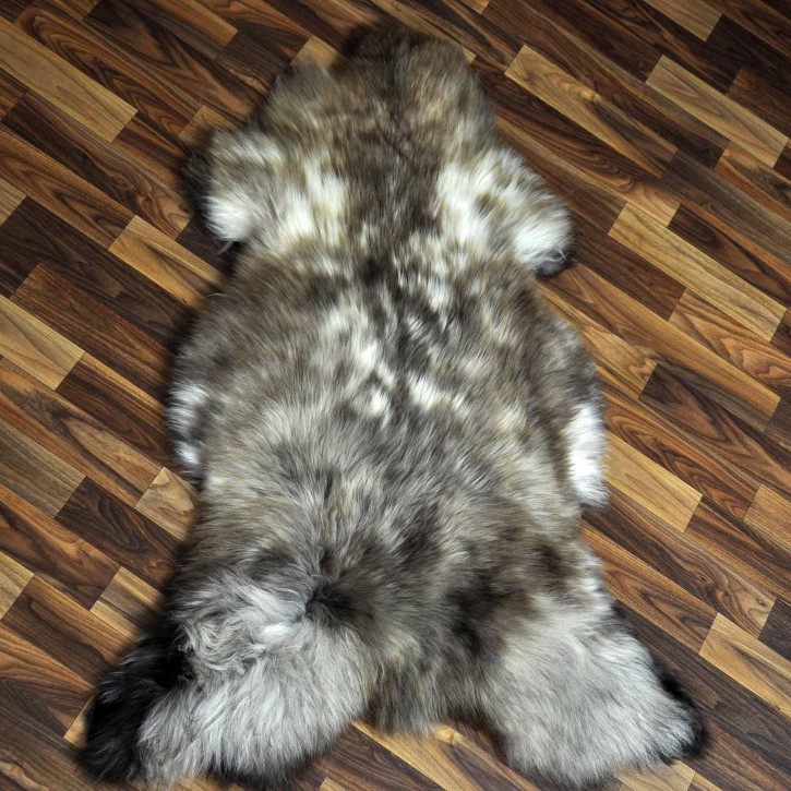 XL ÖKO Schaffell Lammfell beige braun 115x75 Sheepskin #8789