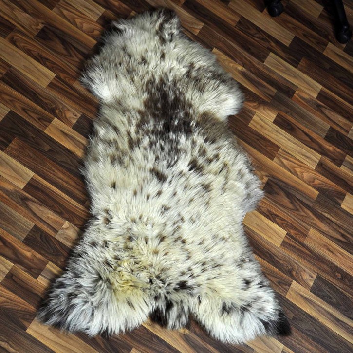 XXL ÖKO Schaffell Lammfell beige braun 120x75 Sheepskin #8791