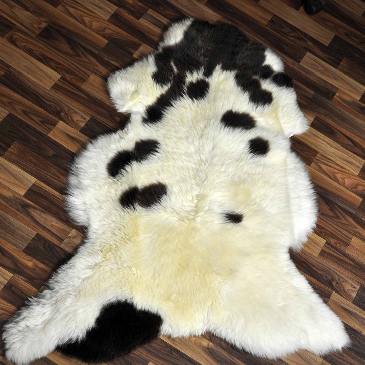 XXL ÖKO Schaffell Lammfell beige braun 120x85 Sheepskin #8813