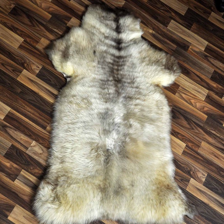 XL ÖKO Schaffell Lammfell beige braun 115x70 Hundebett #8817 XL ÖKO Schaffell Lammfell beige braun 115x70 Hundebett #8817