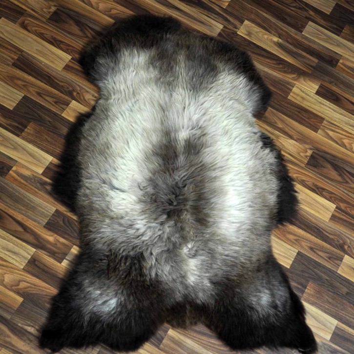 XL ÖKO Schaffell Lammfell beige braun 115x70 Sheepskin #8961