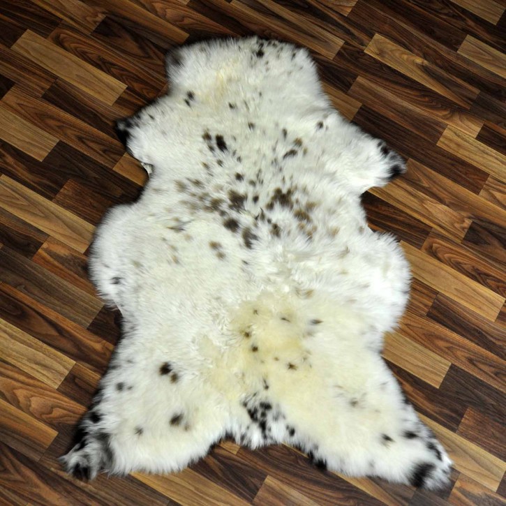 XL ÖKO Schaffell Lammfell beige braun 110x70 Sheepskin #8972
