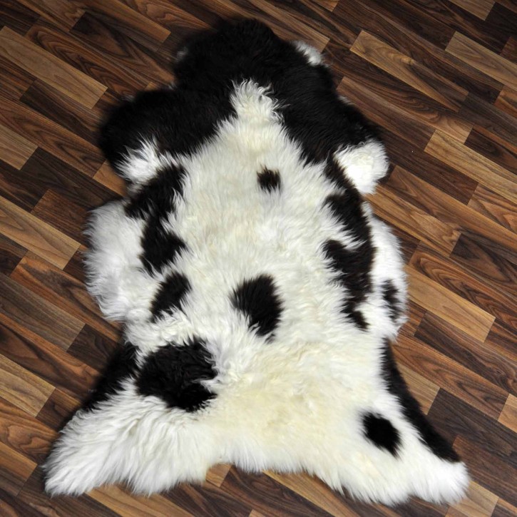 XL ÖKO Schaffell Lammfell beige braun 110x80 Sheepskin #8998