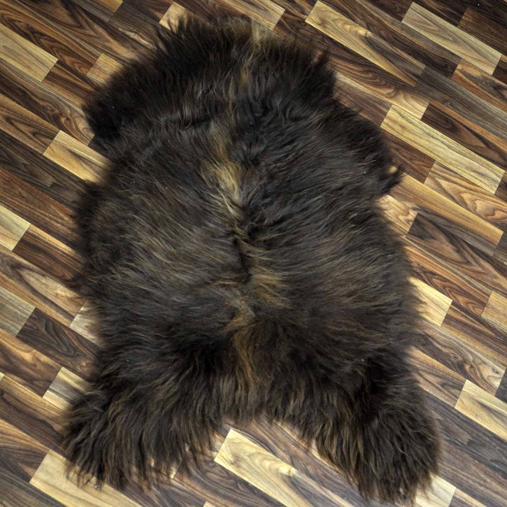 ÖKO Island Schaffell rost braun 100x65 #9023
