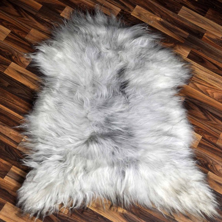 ÖKO Island Schaffell grau beige 100x70 #9048