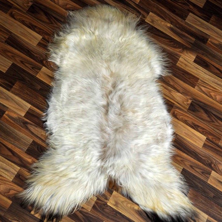 XL ÖKO Island Schaffell beige braun 110x70 basteln #9065