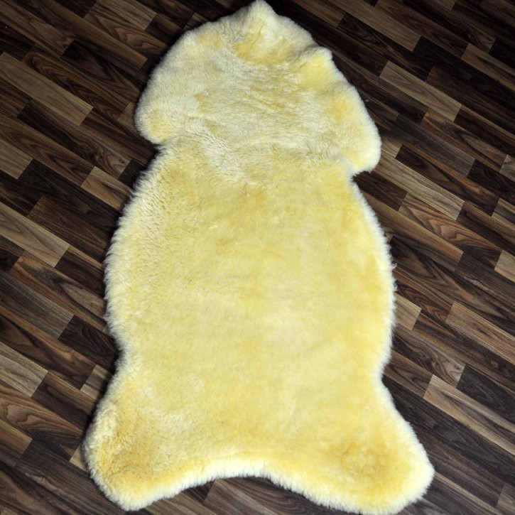 XXXL ÖKO Schaffell medizinisches Fell 135x75 Auflage riesig merino #9143