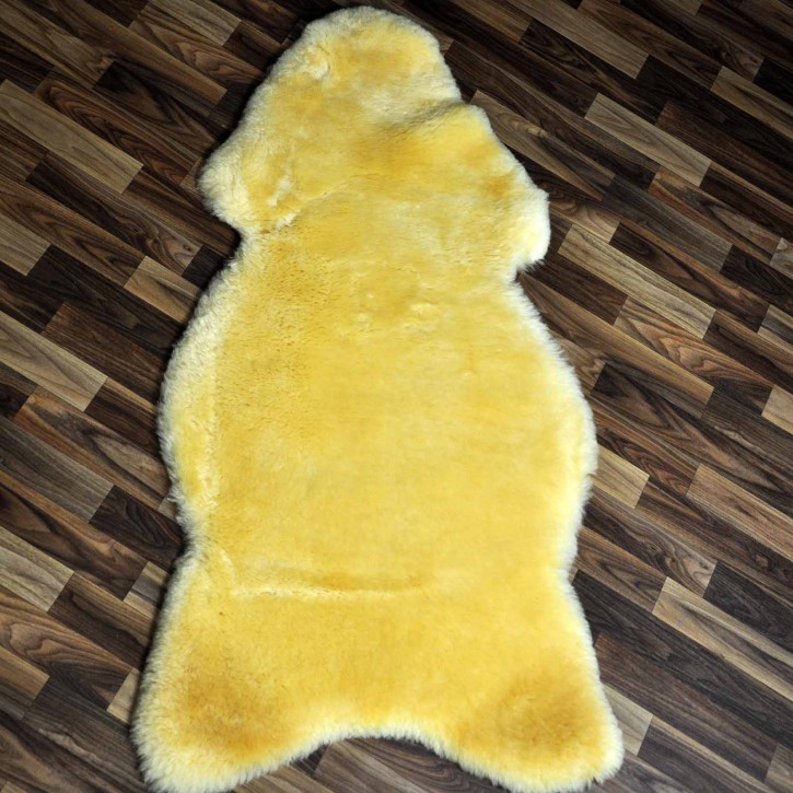 XXXL ÖKO Schaffell medizinisches Fell 135x70 Auflage riesig merino #9144