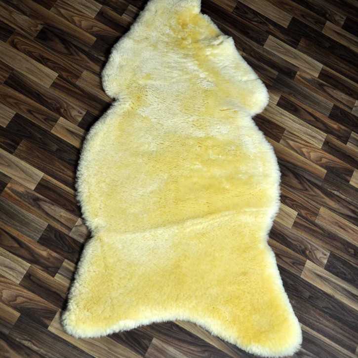 XXXL ÖKO Schaffell medizinisches Fell 130x75 Auflage riesig merino #9148