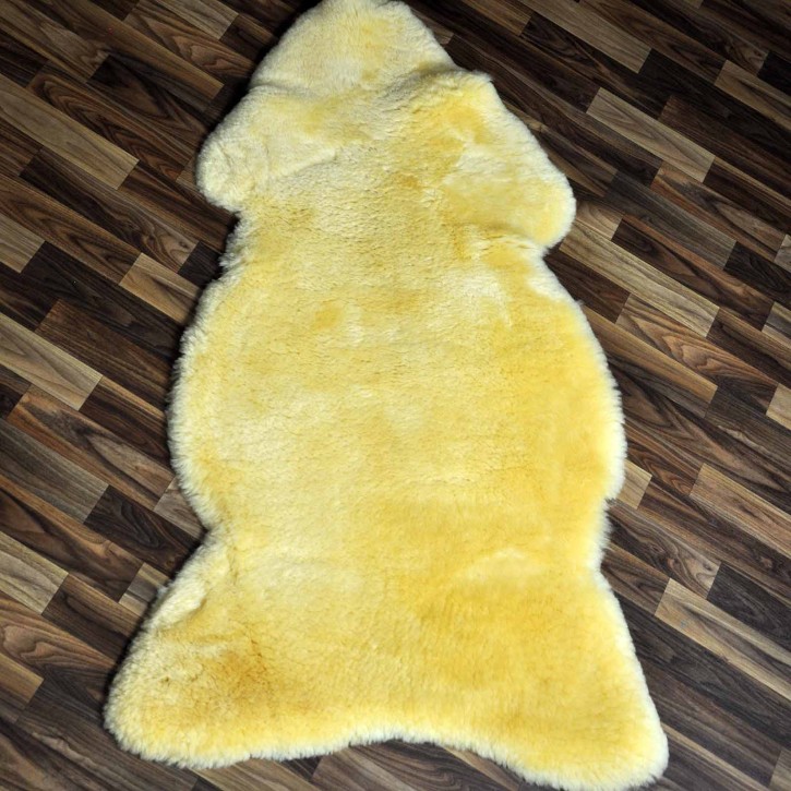 XXXL ÖKO Schaffell medizinisches Fell 130x80 Auflage riesig merino #9158