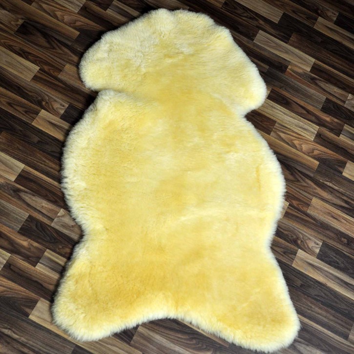 XXL ÖKO Schaffell medizinisches Fell 120x75 Auflage Bett merino #9163