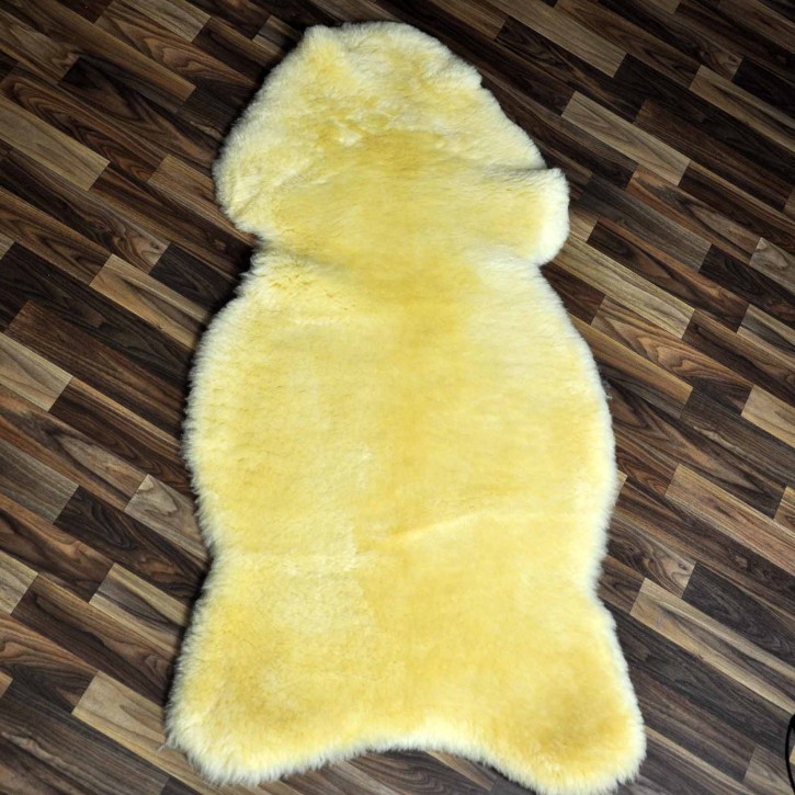 XXXL ÖKO Schaffell medizinisches Fell 130x70 Auflage riesig merino #9166