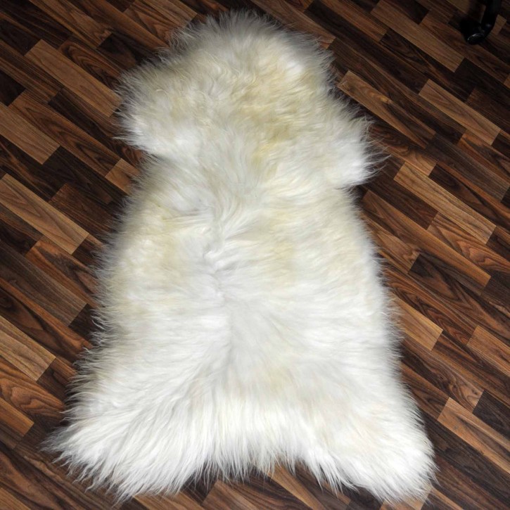 XXL ÖKO Island Schaffell creme weiß 120x70 Krampus #9219