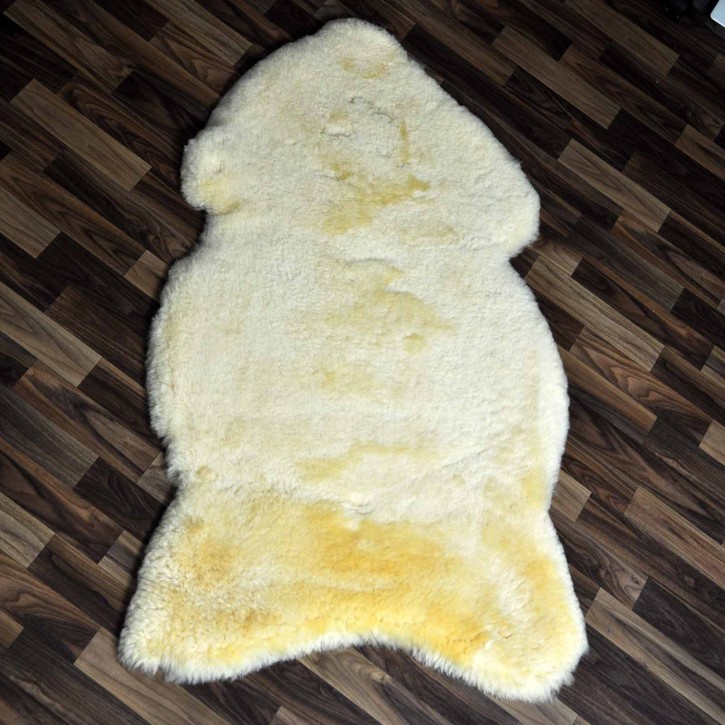 XXXL ÖKO Schaffell medizinisches Fell 130x75 Auflage riesig merino #9263