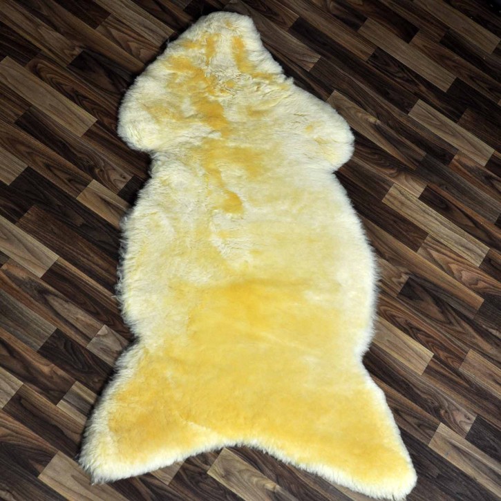 XXL ÖKO Schaffell medizinisches Fell 125x70 Auflage Bett Lammfell #9264